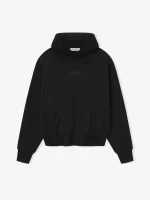 Black Essentials Hoodie