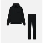 Black Essentials Tracksuit