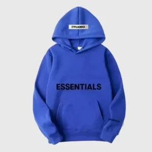 Blue Essentials Hoodie​