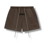 Brown Essentials Shorts​