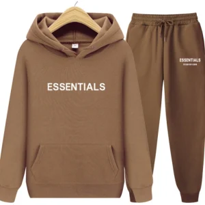 Brown Essentials Tracksuit​