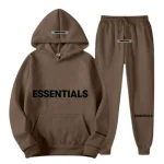 Dark Brown Essentials Tracksuit​