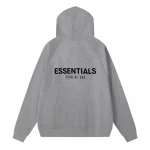 Dark Grey Essentials Hoodie​