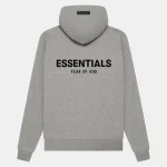 Dark Oatmeal Essentials Hoodie​