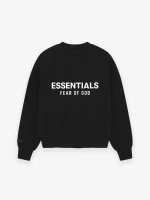 Essentials Crewneck Sweatshirt​ Vintage Black