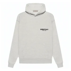 Essentials Hoodie Light Oatmeal​