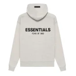 Essentials Hoodie Light Oatmeal​