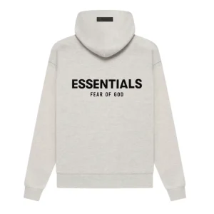 Essentials Hoodie Light Oatmeal​
