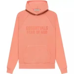 Essentials Hoodie​ Coral