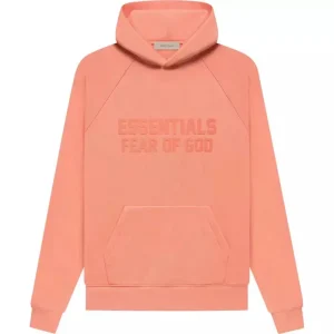 Essentials Hoodie​ Coral