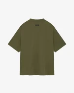 Essentials Jersey Crewneck T Shirt​ Military