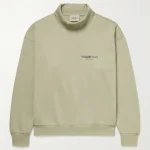 Essentials Mock Neck Sweatshirt​ Green