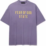 Essentials Oversized T Shirt​ Purple