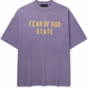 Essentials Oversized T Shirt​ Purple