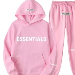 Essentials Pink Tracksuit​