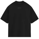 Fear Of God Essentials Black Crew Neck T Shirt​