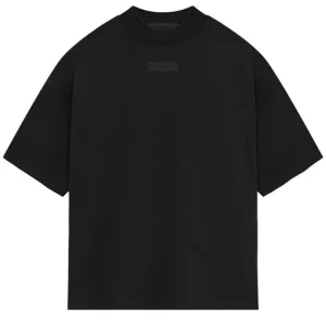 Fear Of God Essentials Black Crew Neck T Shirt​