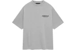 Fear Of God Essentials Gray Crewneck T Shirt​