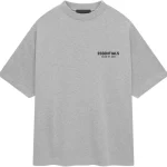 Fear Of God Essentials Gray Crewneck T Shirt​