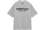 Fear Of God Essentials Gray Crewneck T Shirt​