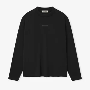 Fear Of God Essentials Long Sleeve T-Shirt​ Jet Black