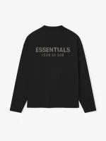 Fear Of God Essentials Long Sleeve T-Shirt​ Jet Black