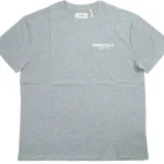 Fog Essentials Boxy Logo T Shirt​ Grey