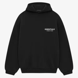 Fog Essentials Hoodie Black​