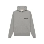Grey Essentials Hoodie​