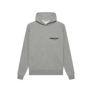 Grey Essentials Hoodie​