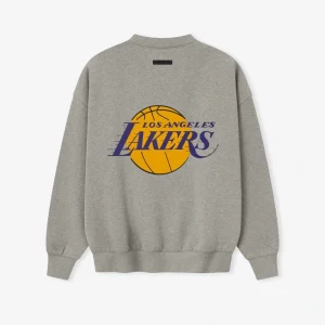 Lakers Essentials Sweatshirt​ Concrete Heather