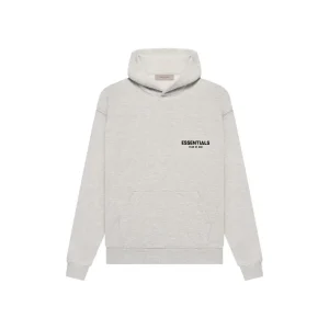 Light Oatmeal Essentials Hoodie