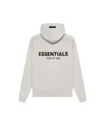 Light Oatmeal Essentials Hoodie