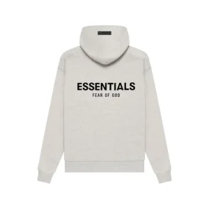 Light Oatmeal Essentials Hoodie