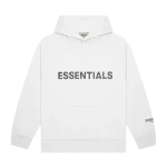 White Essentials Hoodie