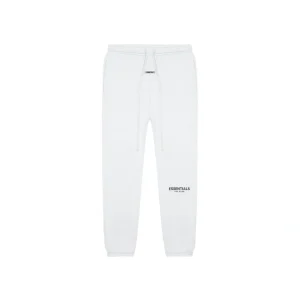 White Essentials Sweatpants​