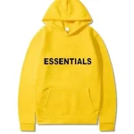 Yellow Essentials Hoodie​