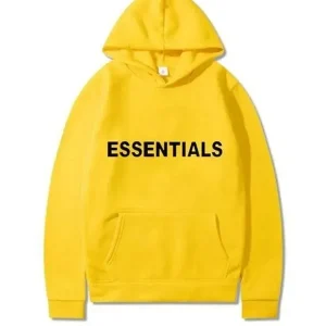 Yellow Essentials Hoodie​